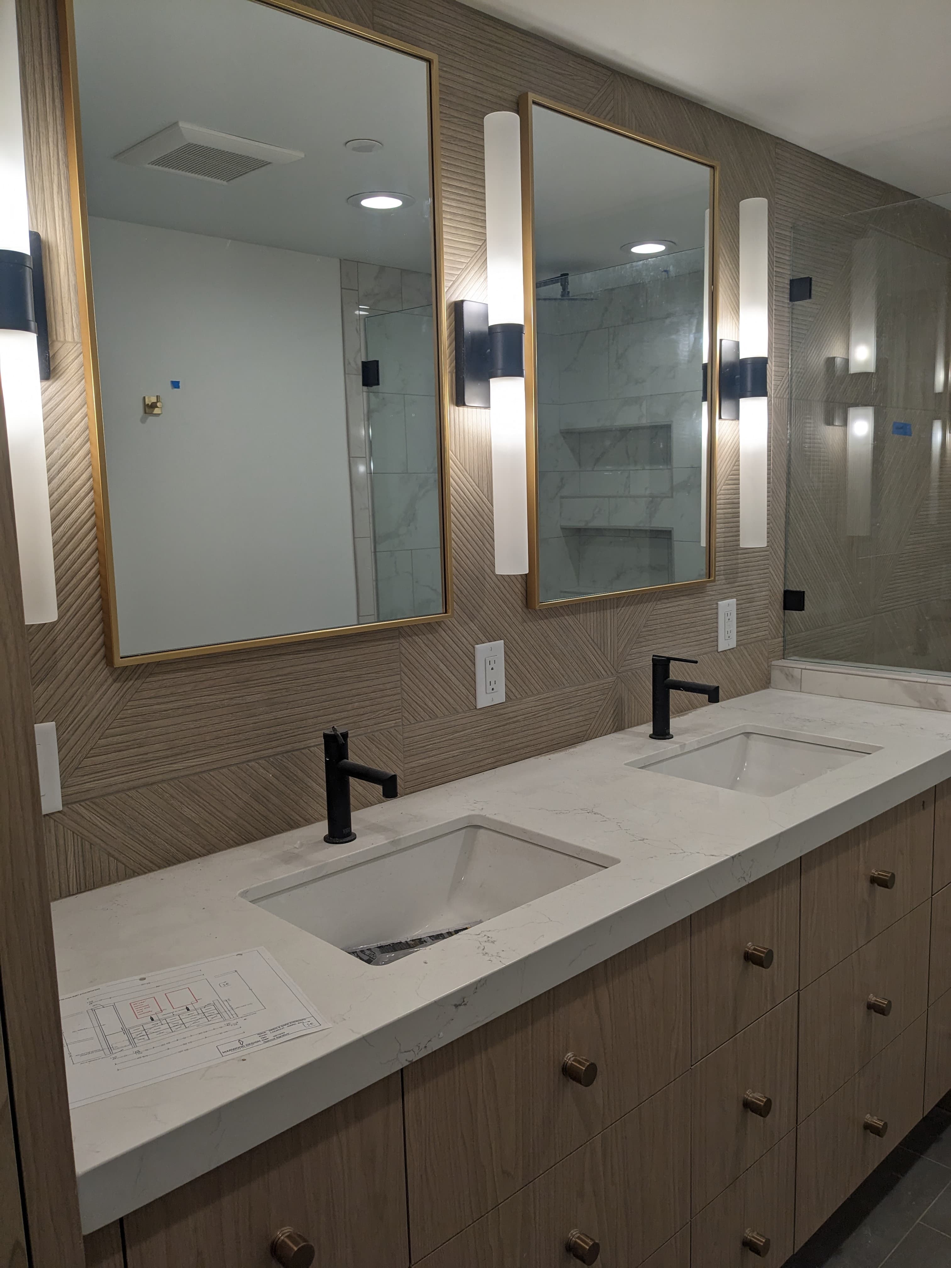 Bathroom renovation in Park City Utah - sink vanity