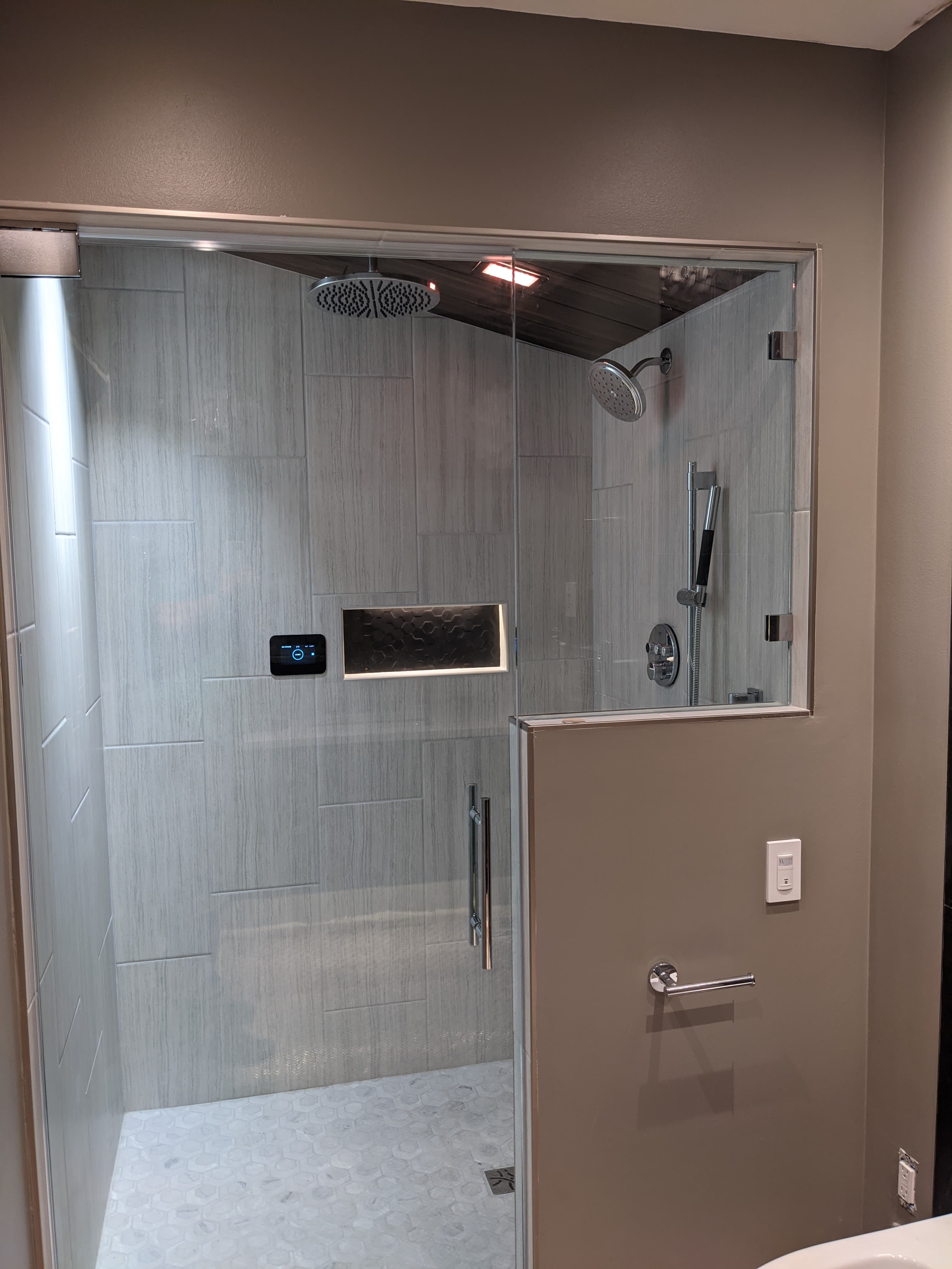 Bathroom renovation in Park City Utah - luxury shower